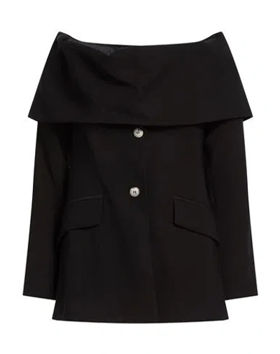 Vicolo Woman Top Black Size S Viscose, Polyester