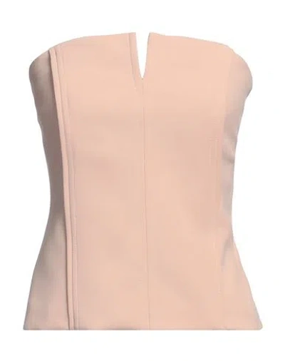 Vicolo Woman Top Blush Size L Polyester, Elastane In Pink