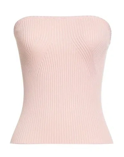 Vicolo Woman Top Blush Size Onesize Viscose, Polyester In Pink