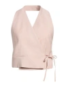 Vicolo Woman Top Blush Size S Viscose, Polyester In Pink