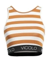Vicolo Woman Top Camel Size Onesize Viscose, Elastane In Beige