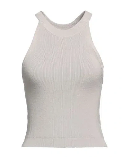 Vicolo Woman Top Light Grey Size Onesize Viscose, Polyester