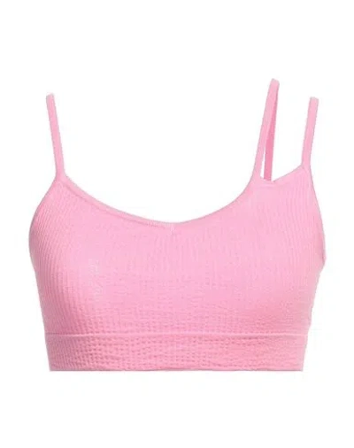 Vicolo Woman Top Pink Size Onesize Viscose, Polyester