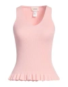 Vicolo Woman Top Pink Size Onesize Viscose, Polyester