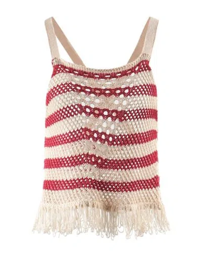 Vicolo Tops In Red