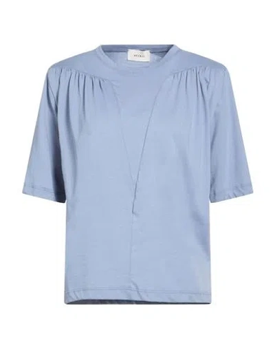 Vicolo Woman Top Slate Blue Size Onesize Cotton