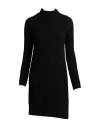 Vicolo Woman Turtleneck Black Size Onesize Viscose, Polyester, Polyamide