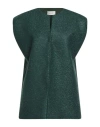 Vicolo Woman Vest Emerald Green Size Onesize Polyester