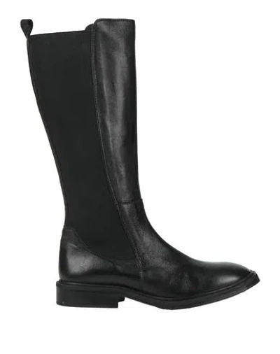 Vicolo8 Woman Boot Black Size 8 Leather