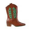 Vicson Women's Juana Boot - Brown In Brown