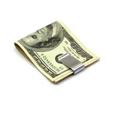 Vicstonenyc Fine Jewelry Men's Silver Handmade Money Clip