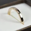 Vicstonenyc Fine Jewelry Men's Timeless Yellow Solid Gold Band By Handmade