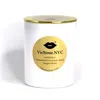 Vicstonenyc Fine Jewelry White Cactus Flower + Jade Incense Soy Candle By Handmade In White