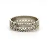 Vicstonenyc Fine Jewelry Women's Delicate Antique Lace White Gold Ring