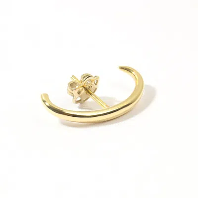 Vicstonenyc Fine Jewelry Women's Ear Cuff Lobe Yellow Solid Gold Earring