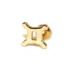 Vicstonenyc Fine Jewelry Women's Gemini Yellow Solid Gold Earrings