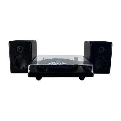 Victor 3-speed Turntable In Black