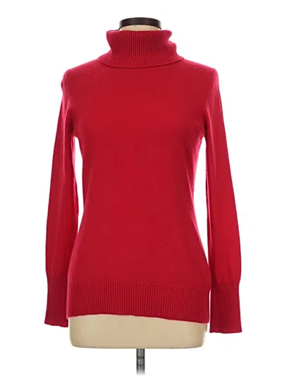 Pre-owned Victor Alfaro Turtleneck Sweater In Red