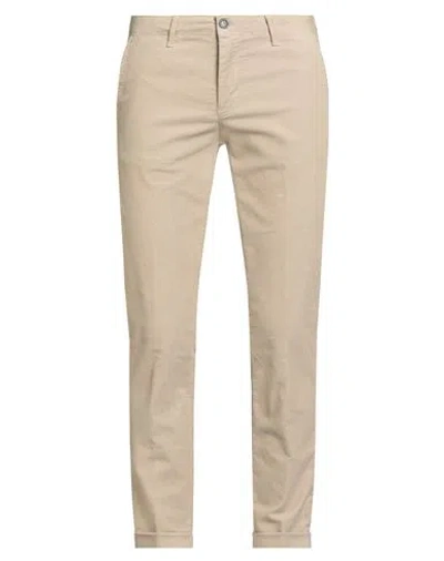 Victor Cool Man Pants Beige Size 32 Cotton, Polyamide, Elastane In Neutral