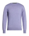 Victor Cool Man Sweater Lilac Size M Wool, Cashmere, Viscose, Polyester In Purple