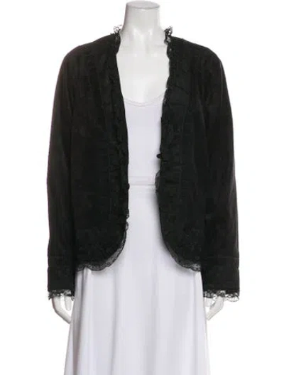 Pre-owned Victor Costa Blazer In Black