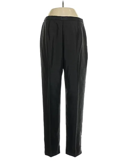Pre-owned Victor Costa Dress Pants In Black