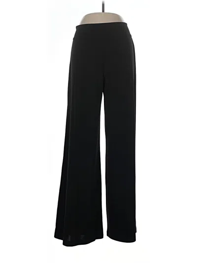 Pre-owned Victor Costa Dress Pants In Black