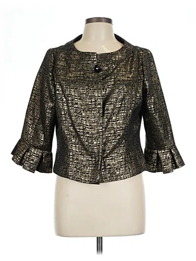 Pre-owned Victor Costa Jacket In Gold