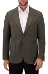 Victor Emmanuel Modern Fit Cotton Blend Piqué Sport Coat In Gray
