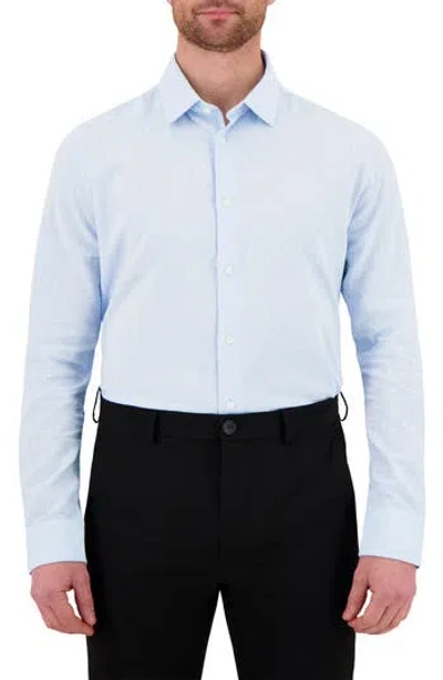 Victor Emmanuel Premium Stretch Linen & Cotton Dress Shirt