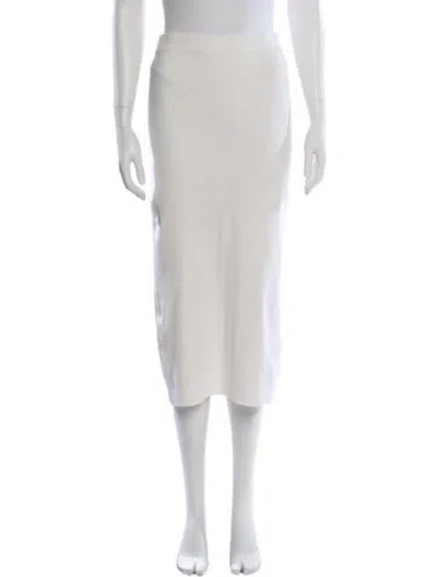 Pre-owned Victor Glemaud Midi Length Skirt In Neutral