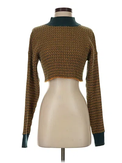 Pre-owned Victor Glemaud Pullover Sweater In Brown