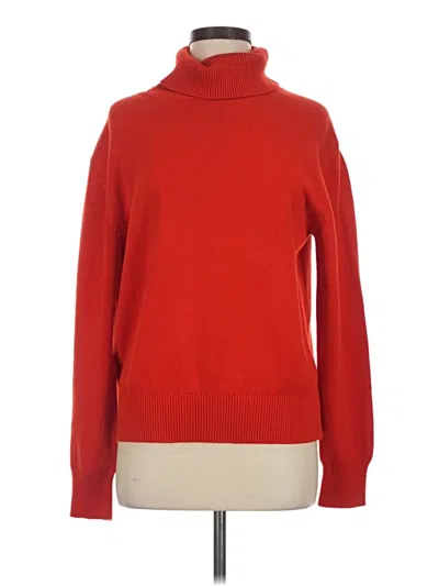 Pre-owned Victor Glemaud Turtleneck Sweater In Red