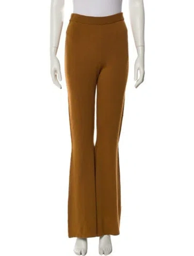 Pre-owned Victor Glemaud Wide Leg Pants In Brown