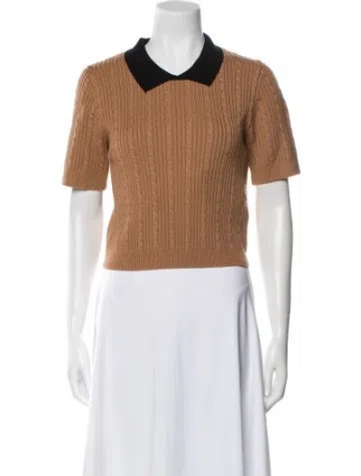 Pre-owned Victor Glemaud Wool Sweater In Brown