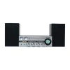 Victor Milwaukee Desktop Stereo System In Silver