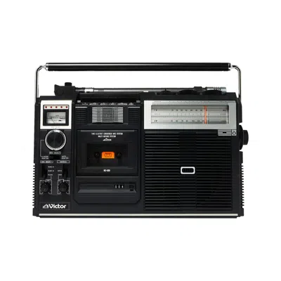 Pre-owned Victor Rc-525 Radio Cassette Recorder 'multi-color' | Men's Size Onesize