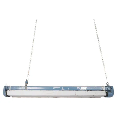 Pre-owned Victor Reclaimed Explosion Proof Linear Industrial Hanging Lights By  In Transparent