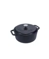Victoria 6qt Dutch Oven - Seasoned In Black