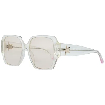 Victoria&#039;s Secret Transparent Plastic Sunglasses In White
