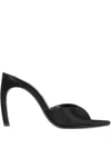 Victoria Beckham 100mm Harlow Mules In Black