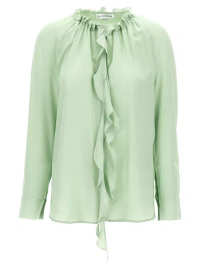 Victoria Beckham 维多利亚·贝克汉姆（）荷叶边的上衣