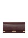 Victoria Beckham 202 Leather Bar-detail Clutch Bag
