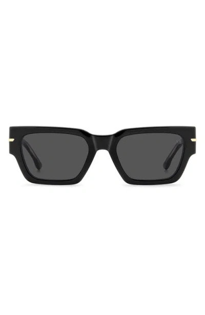 Victoria Beckham 53mm Square Sunglasses In Black