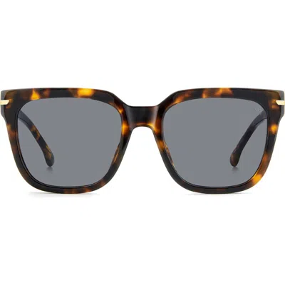 Victoria Beckham Womens Havana Tortoiseshell Rectangular Acetate Sunglasses In Brown
