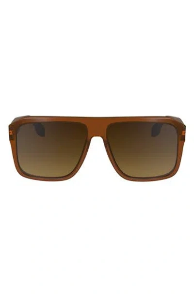 VICTORIA BECKHAM VICTORIA BECKHAM 59MM CHAIN NAVIGATOR SUNGLASSES