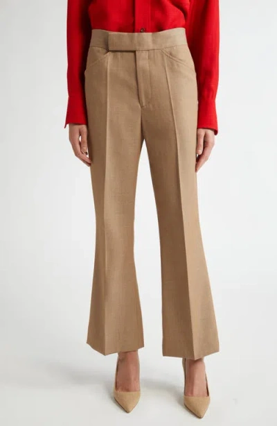 VICTORIA BECKHAM VICTORIA BECKHAM '70S ANKLE FLARE LEG PANTS