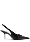 Victoria Beckham 75mm Slingback Pointed-toe Pumps In Black