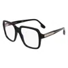 Victoria Beckham Rectangular Mini Eyeglasses In Black