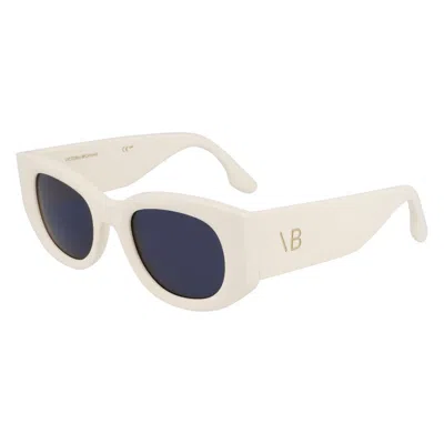 Victoria Beckham Acetate Women's Sunglasses In White